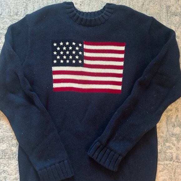 Brandy Melville Flag Sweater - Picture 2 of 4
